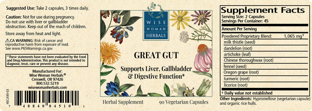 Great Gut (Previously Hepacaps) - b/o no ETA
