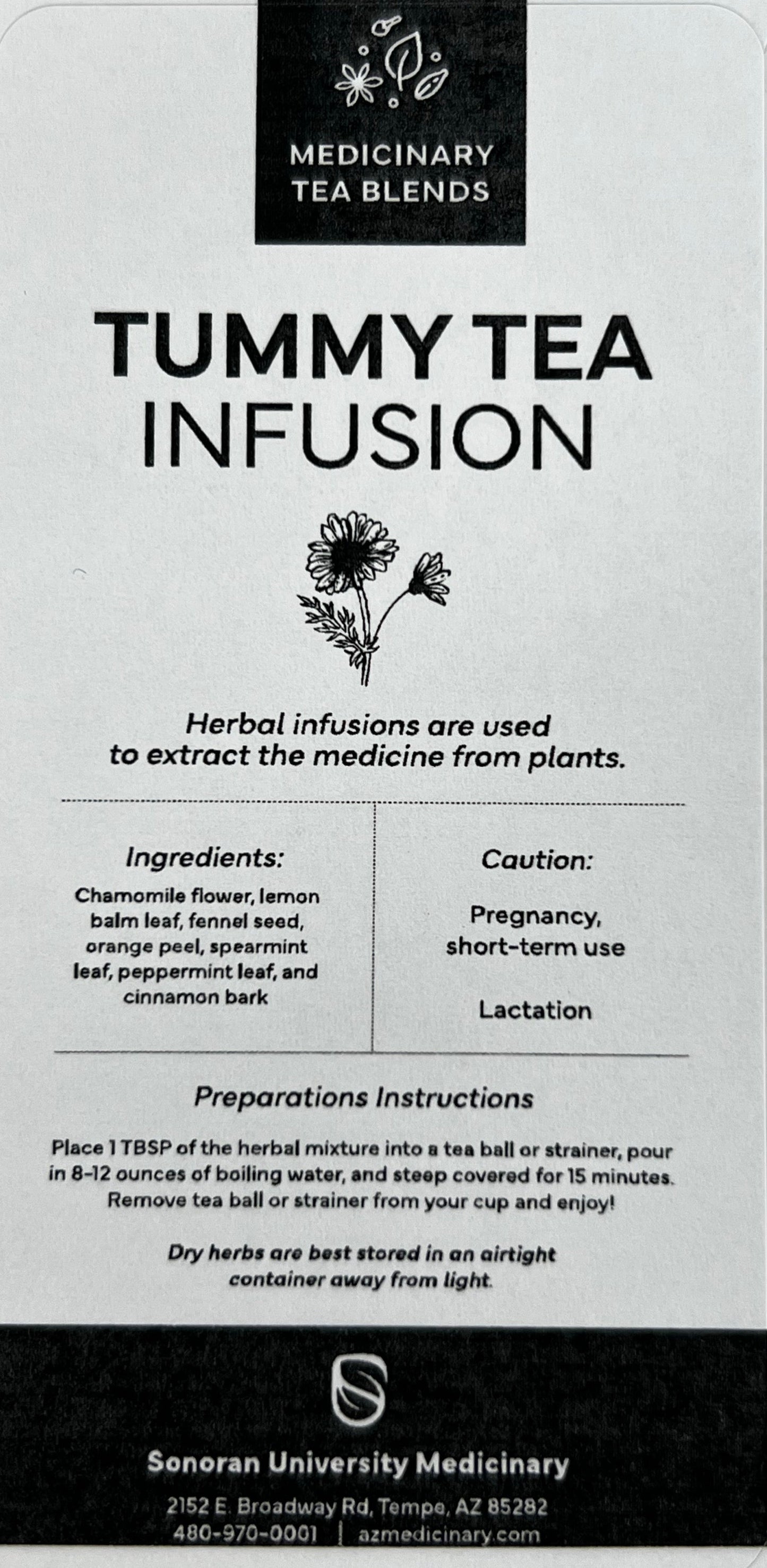 Pre-Bagged Tummy Tea Blend