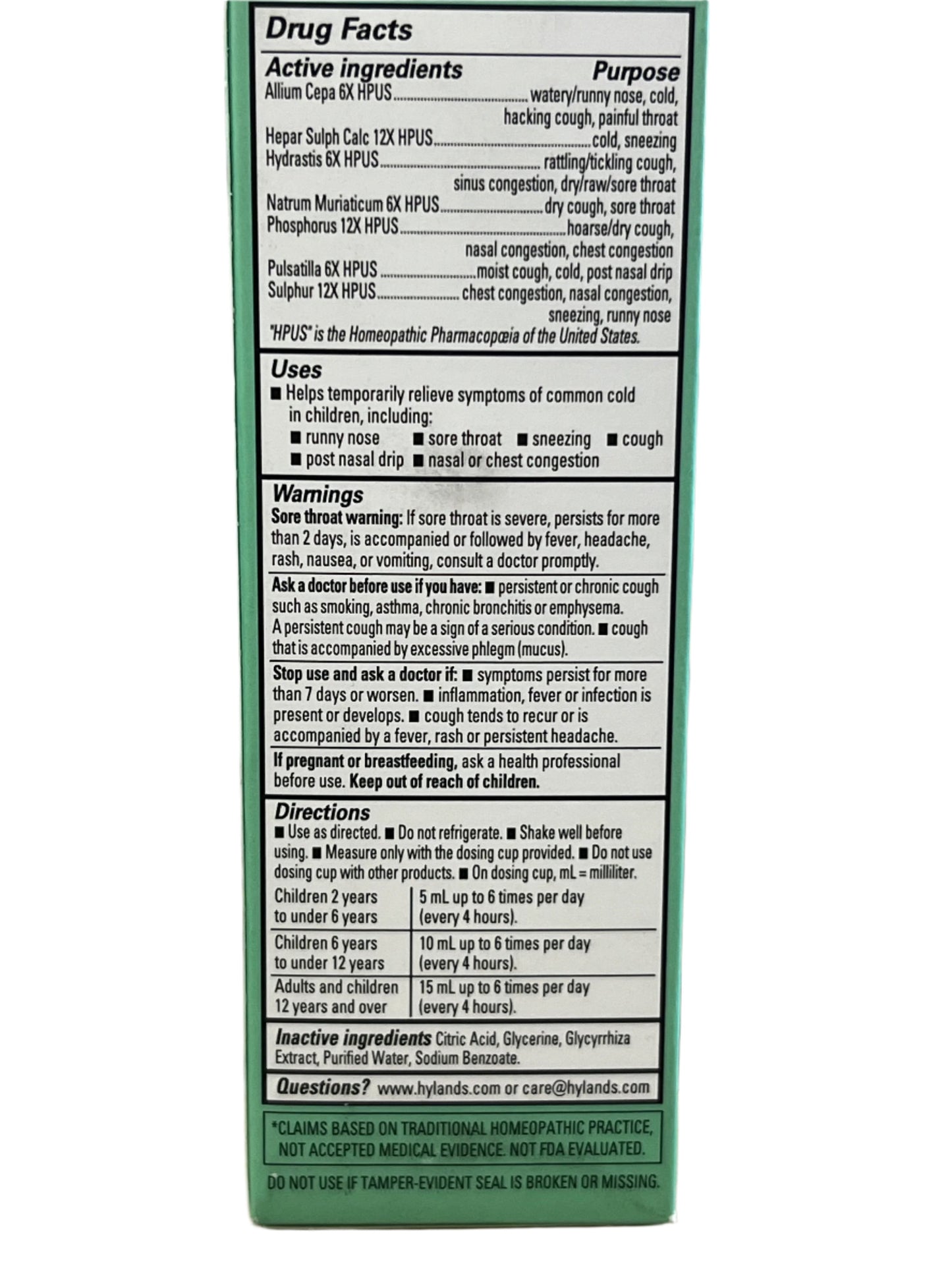 Kids Cold 'n Cough Daytime - Grape