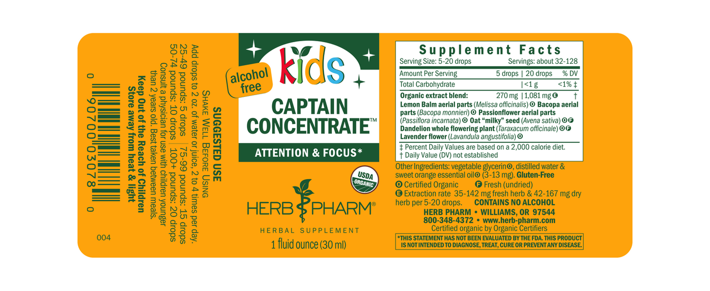 Kids Captain Concentrate