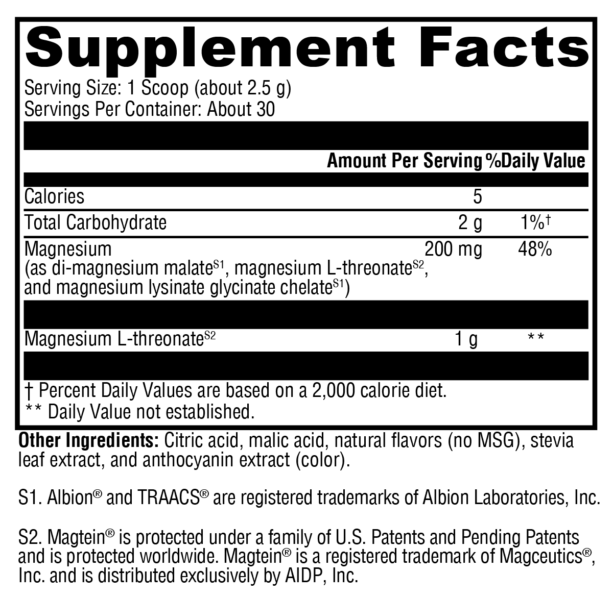 OptiMag Neuro Magnesium - Mixed Berry (Small)