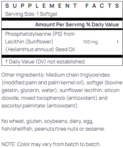 PS-100 (Phosphatidylserine)