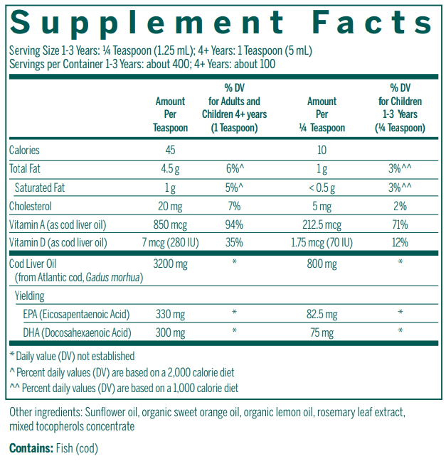 Cod Liver Oil Forte 500mL
