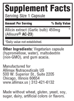 Allimed Garlic Capsules 450mg