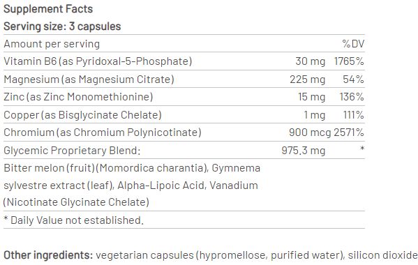 Glycemic Formula