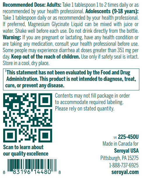 Magnesium Glycinate Liquid