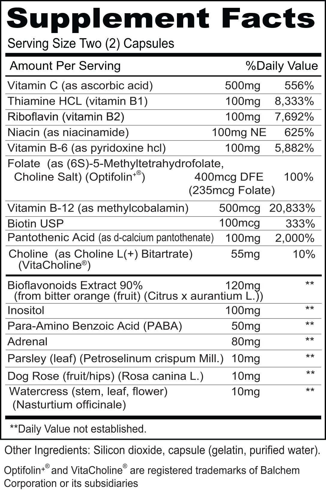 Stress B and C with Adrenal