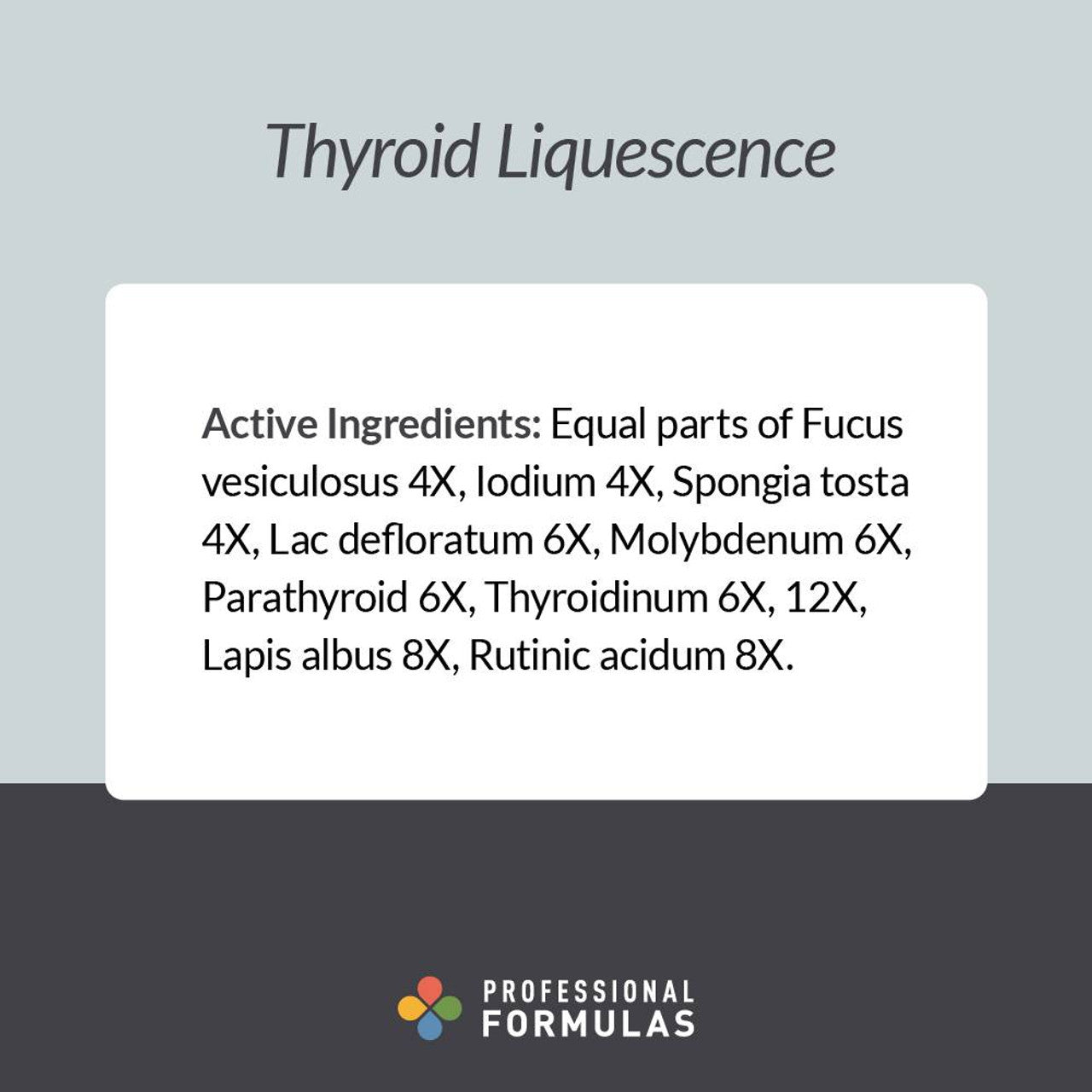 Thyroid Liquescence