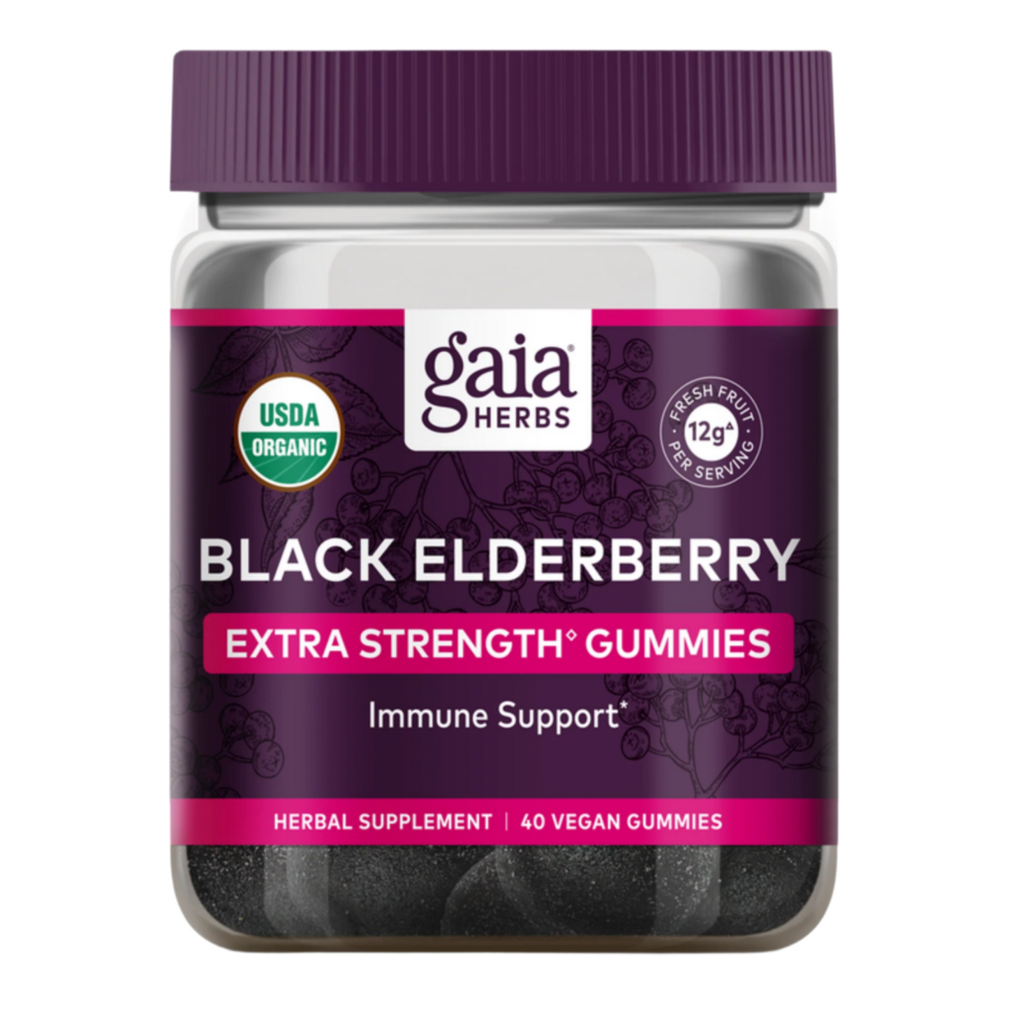 Black Elderberry Extra Strength Gummies