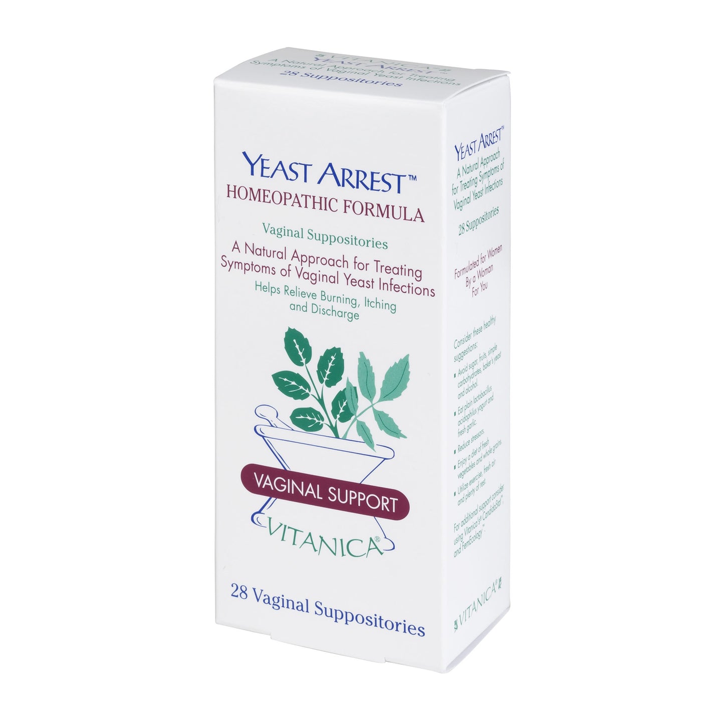 Yeast Arrest Suppository