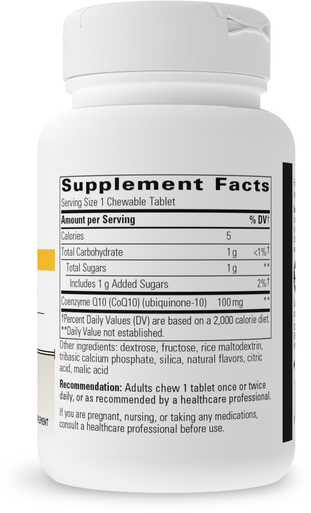 Vitaline CoQ10 100mg Tropical Fruit
