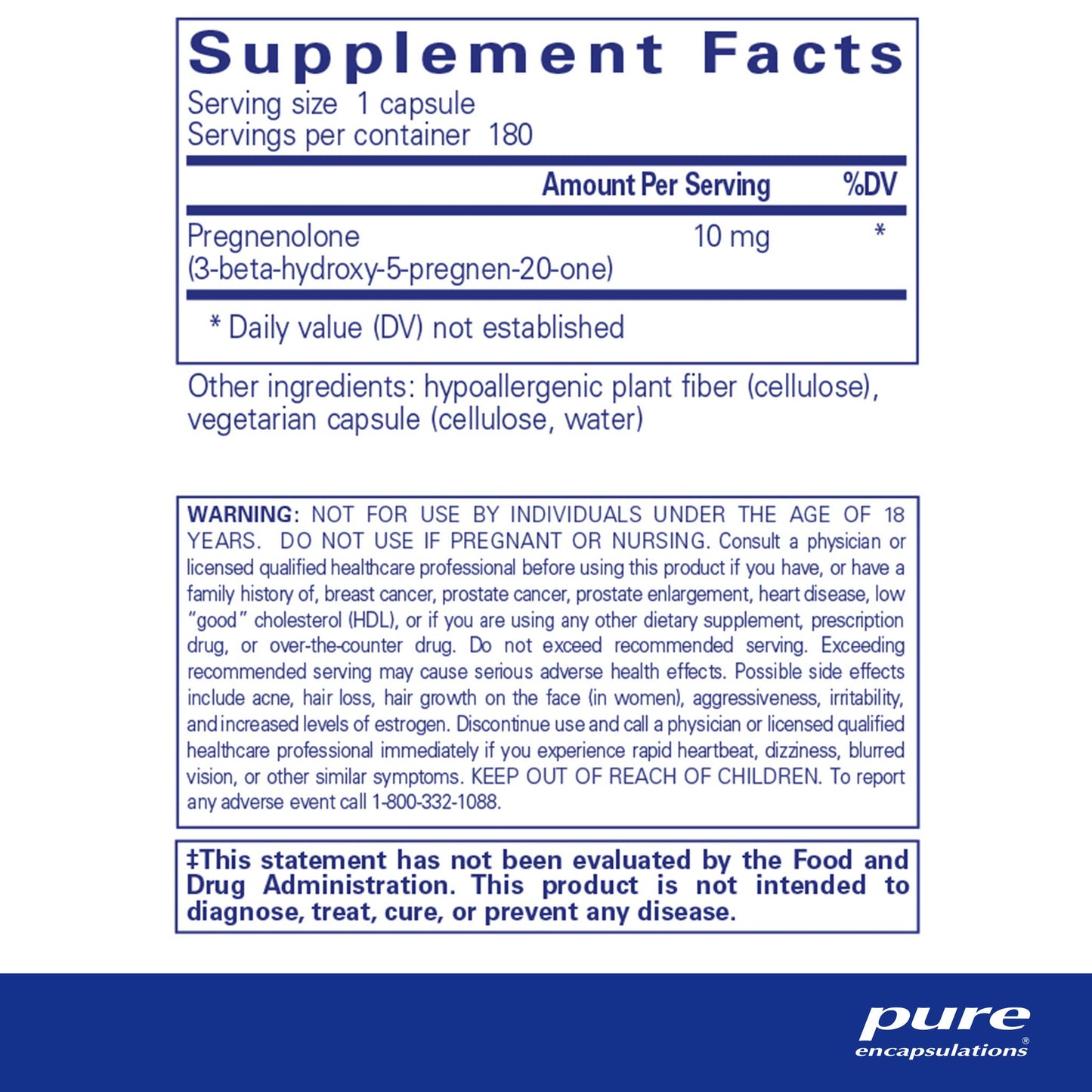 Pregnenolone 10mg