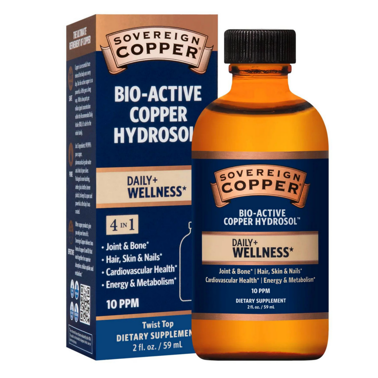 Bio-Active Copper Hydrosol - Twist Top