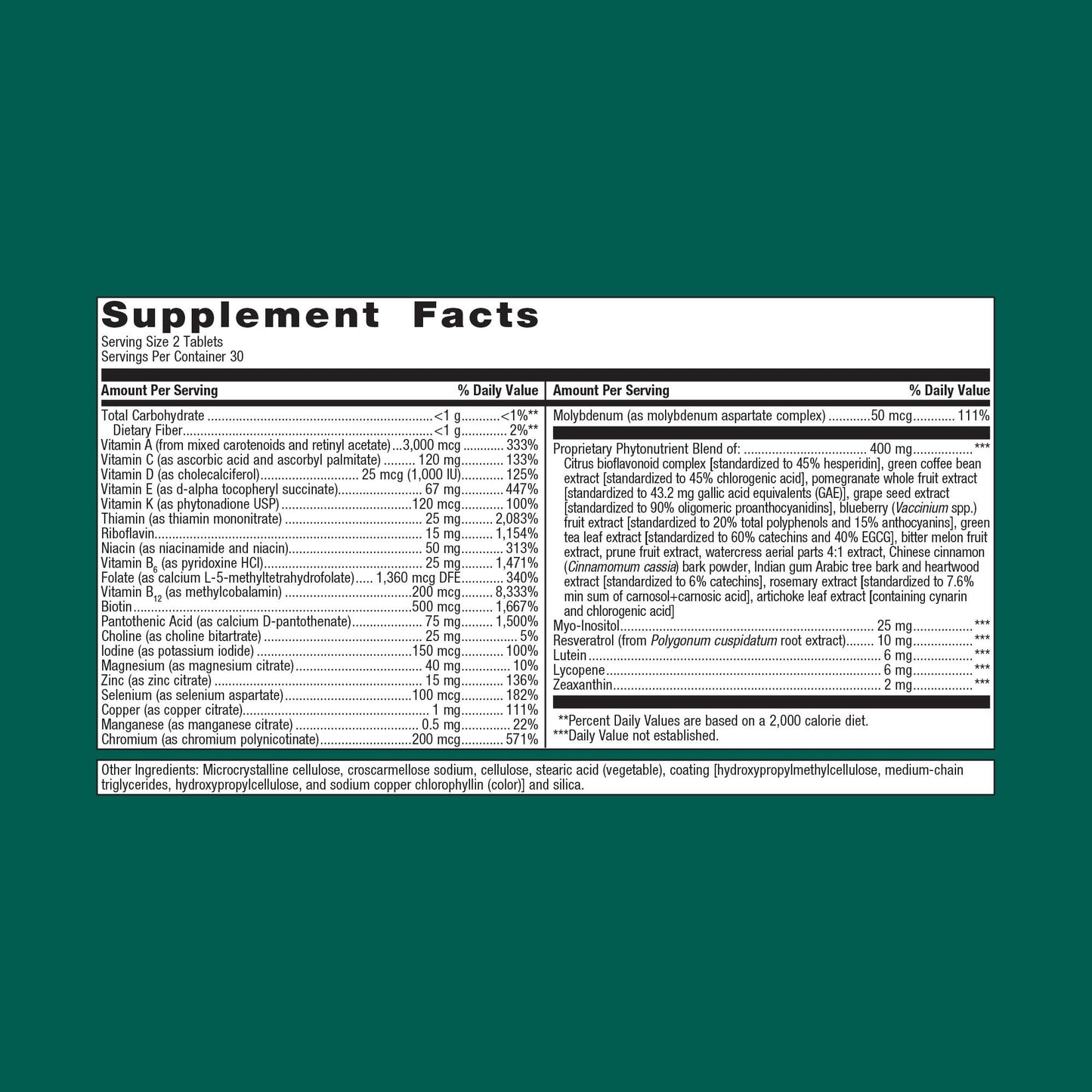 PhytoMulti Multivitamin