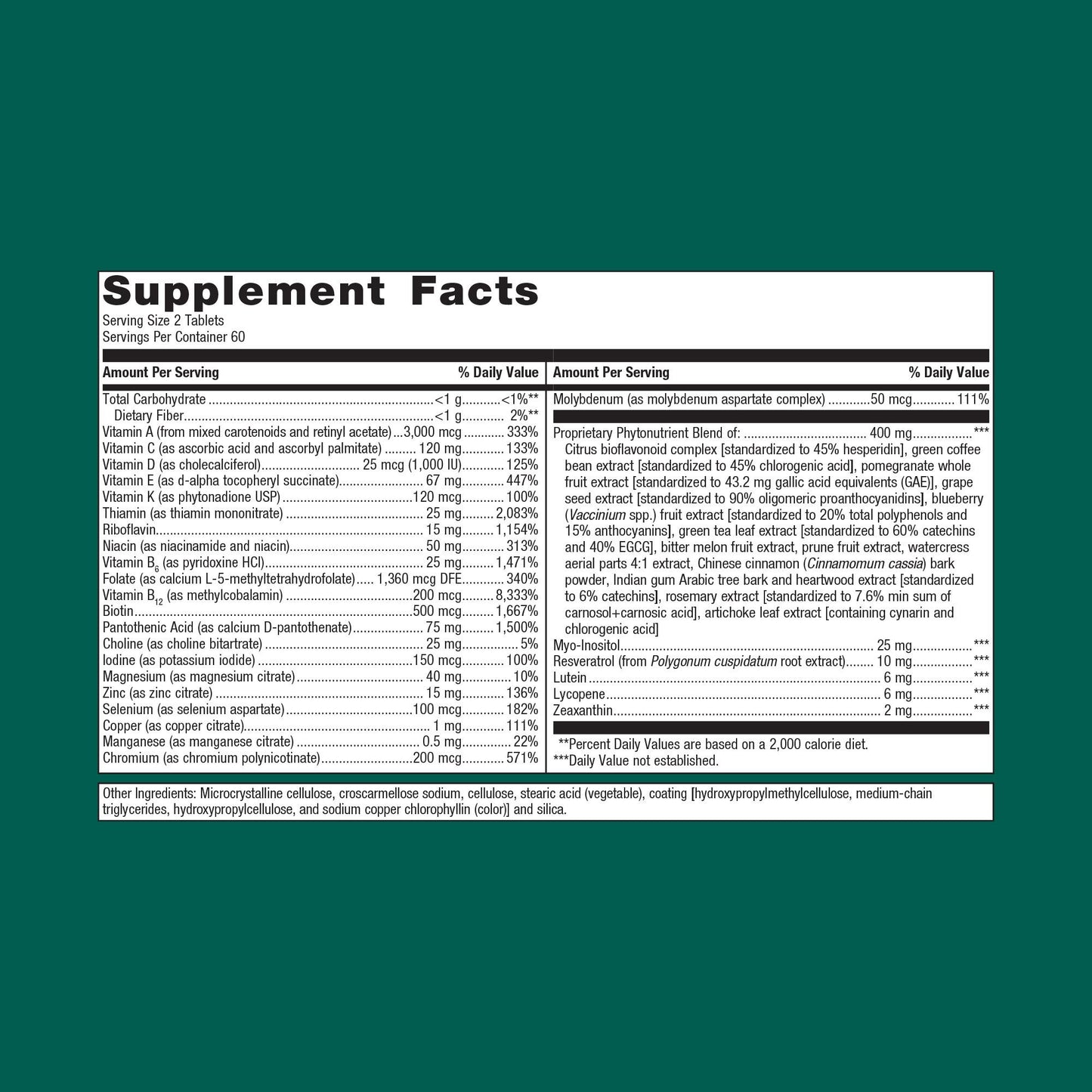 PhytoMulti Multivitamin