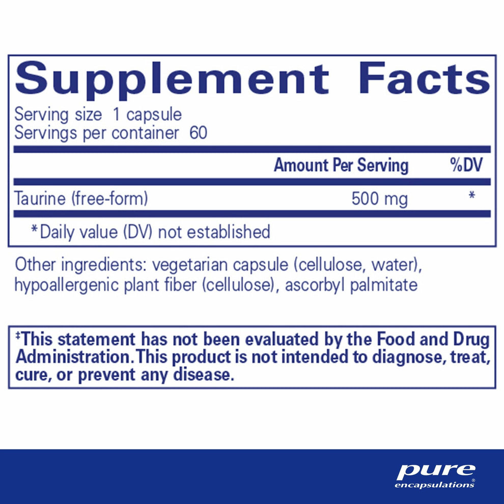 Taurine 500mg