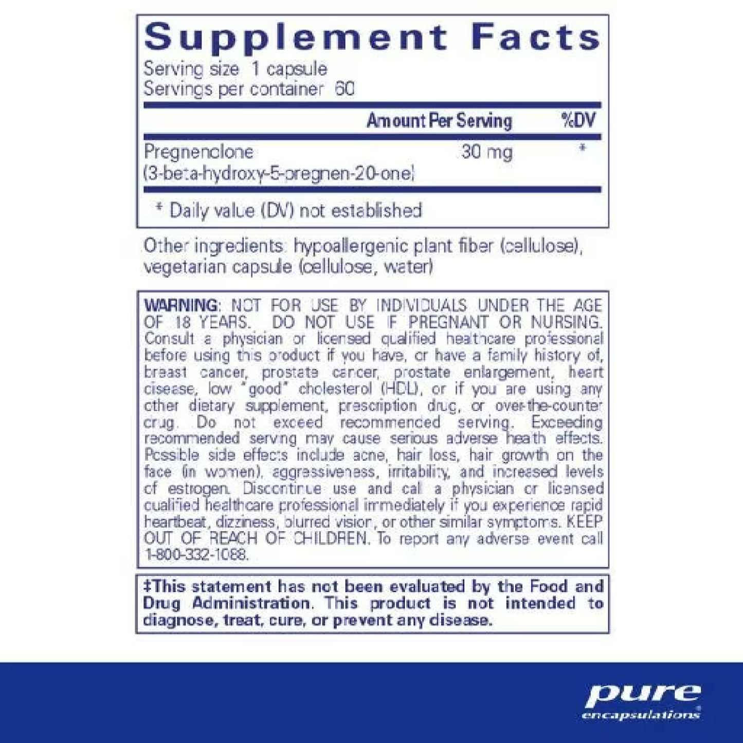 Pregnenolone 30mg