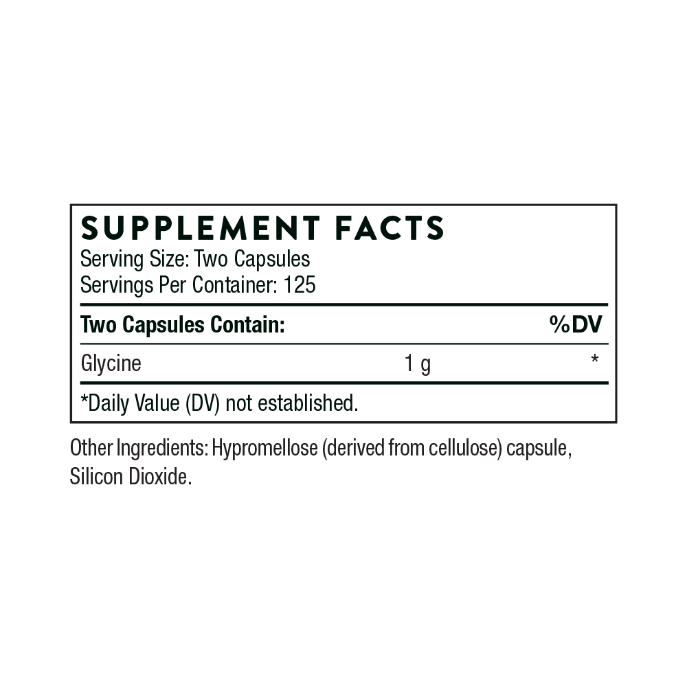 Glycine 500mg