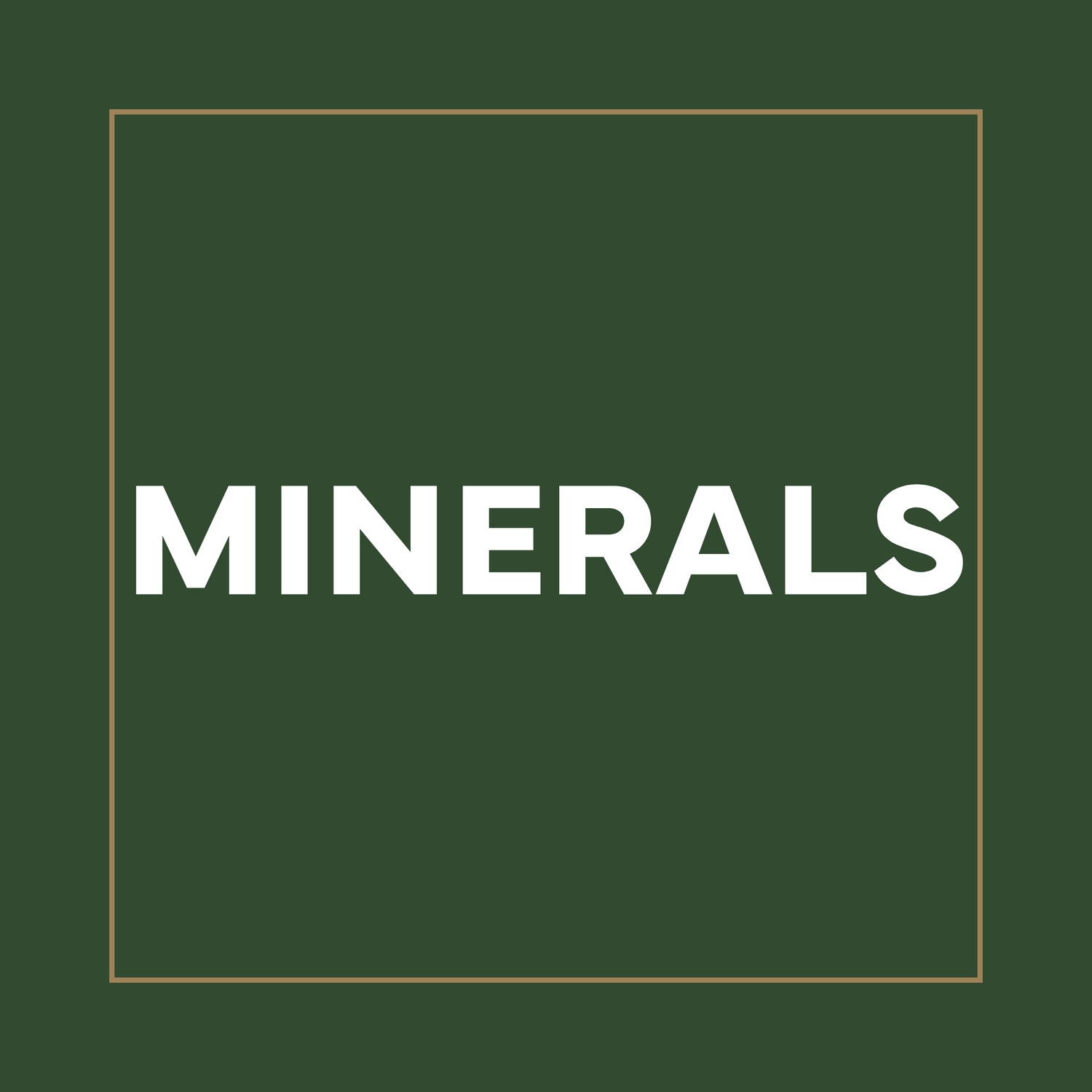 Minerals