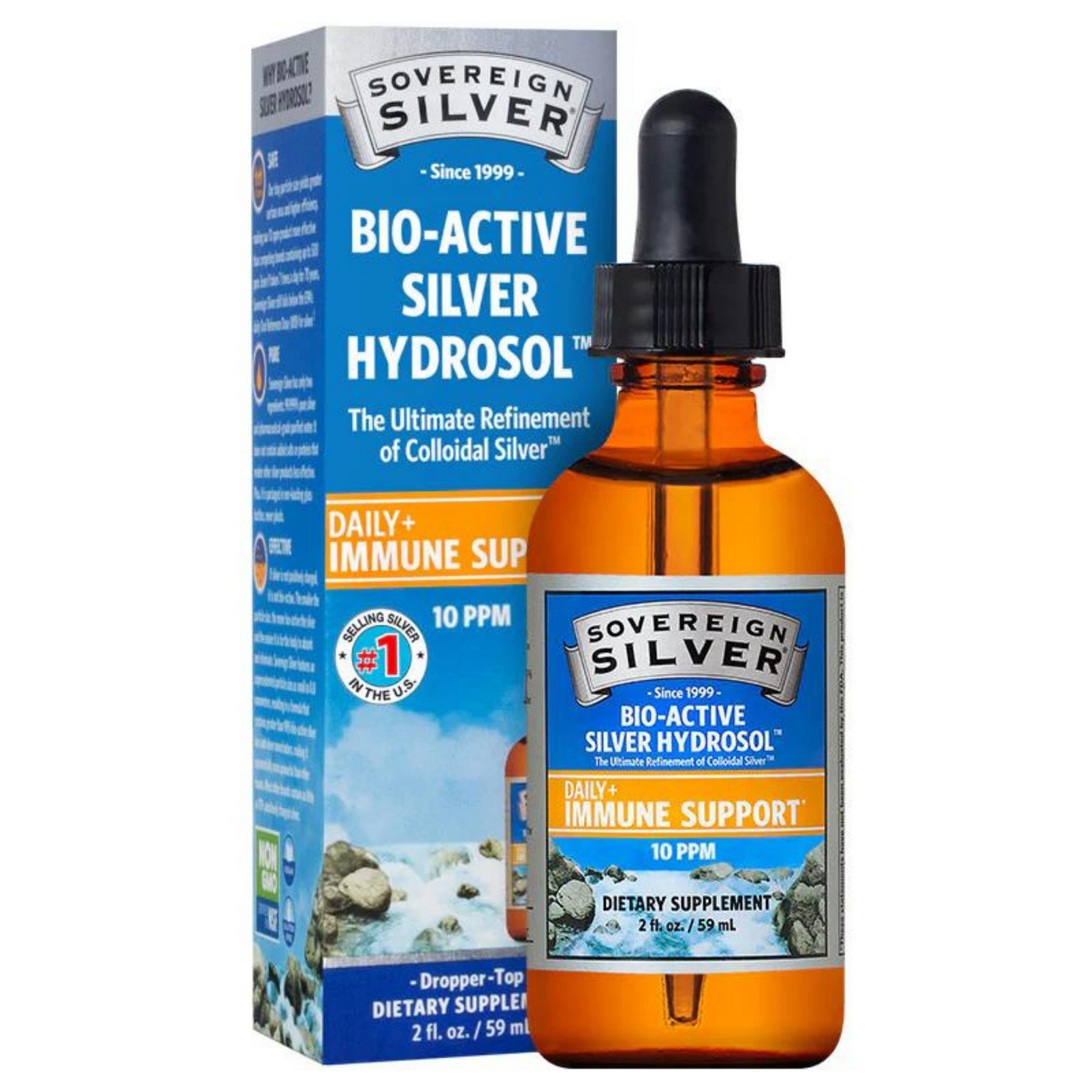 Bio-Active Silver Hydrosol - Dropper