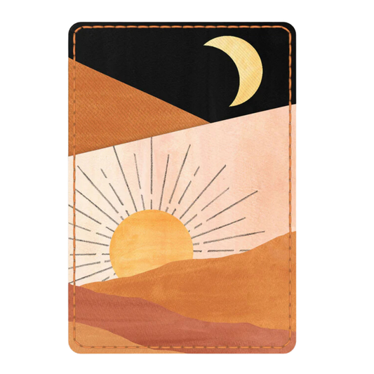 Sunrise Moon Cell Phone Wallet