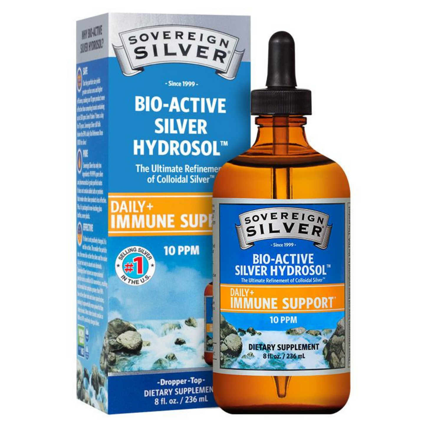 Bio-Active Silver Hydrosol - Dropper