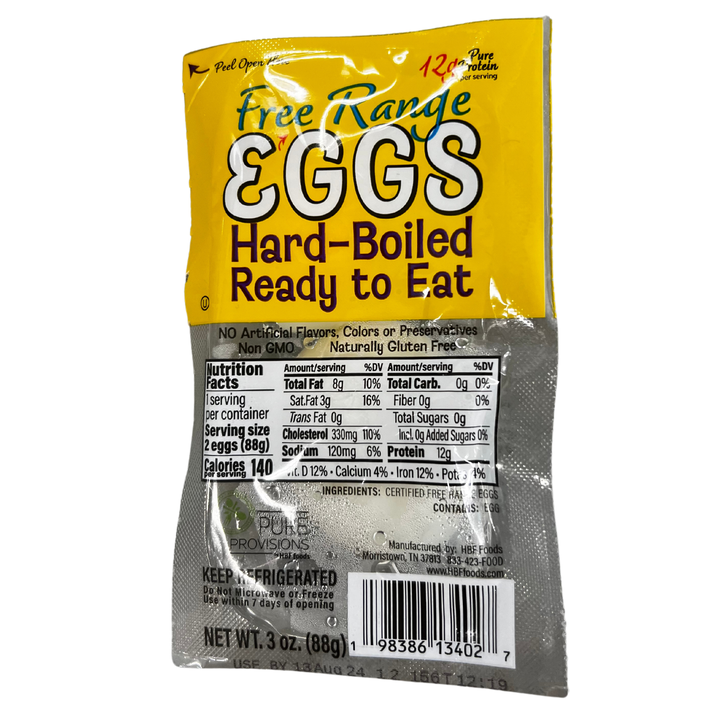 Organic Hard Boiled Egg (2-pack)