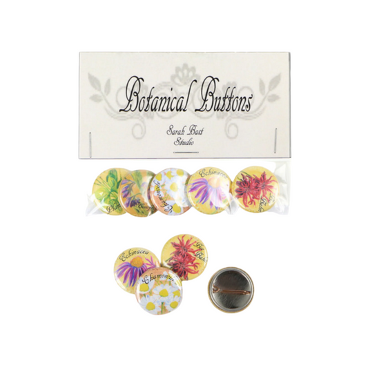 Botanical Button Set
