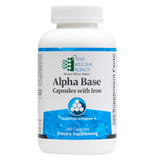 Alpha Base Capsules with Iron