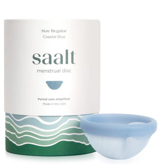 Saalt Menstrual Disc | Coastal Blue (Regular)