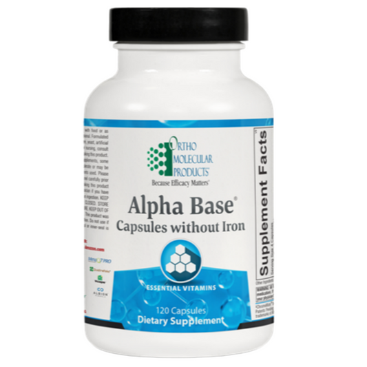 Alpha Base Capsules without Iron