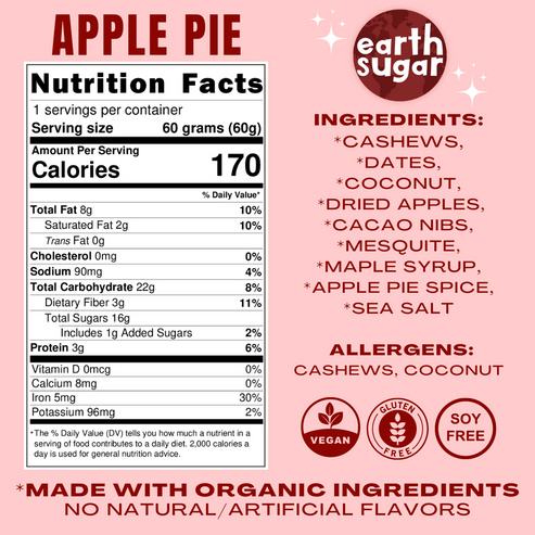 Earth Sugar Energy Bars