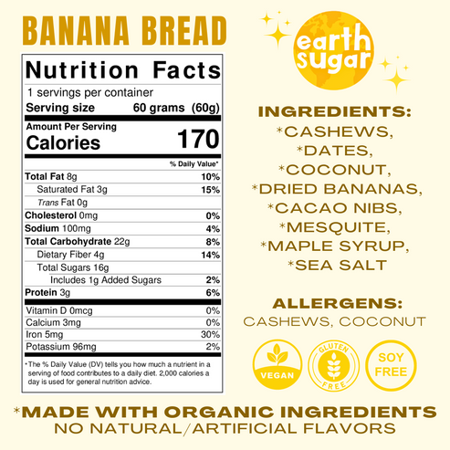 Earth Sugar Energy Bars