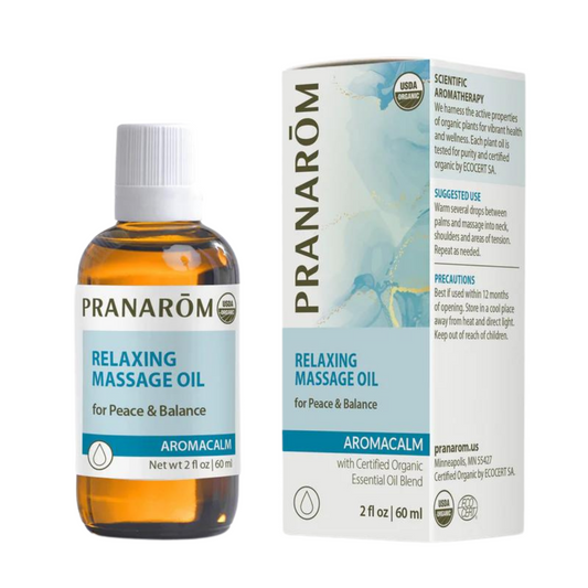 Aromacalm Relaxing Massage Oil Organic