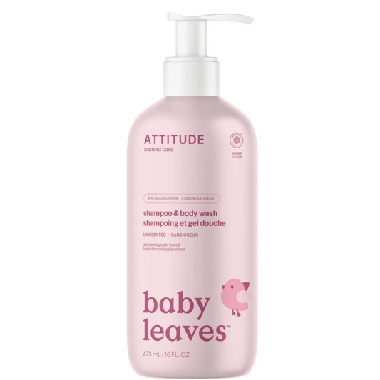 Attitude Baby Leaves - 2 in 1 Shampoo and Body Wash