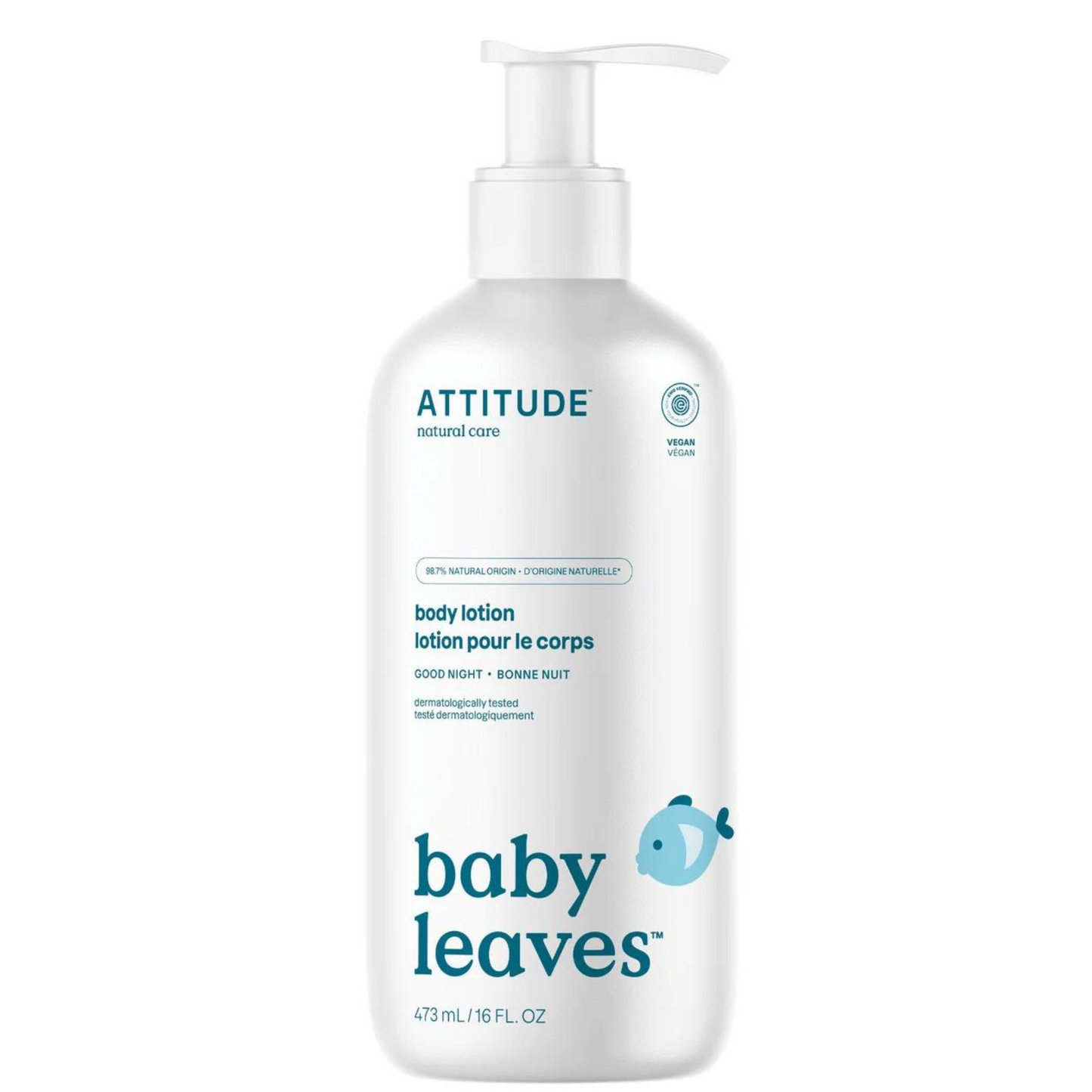 Attitude Baby Leaves Body Lotion