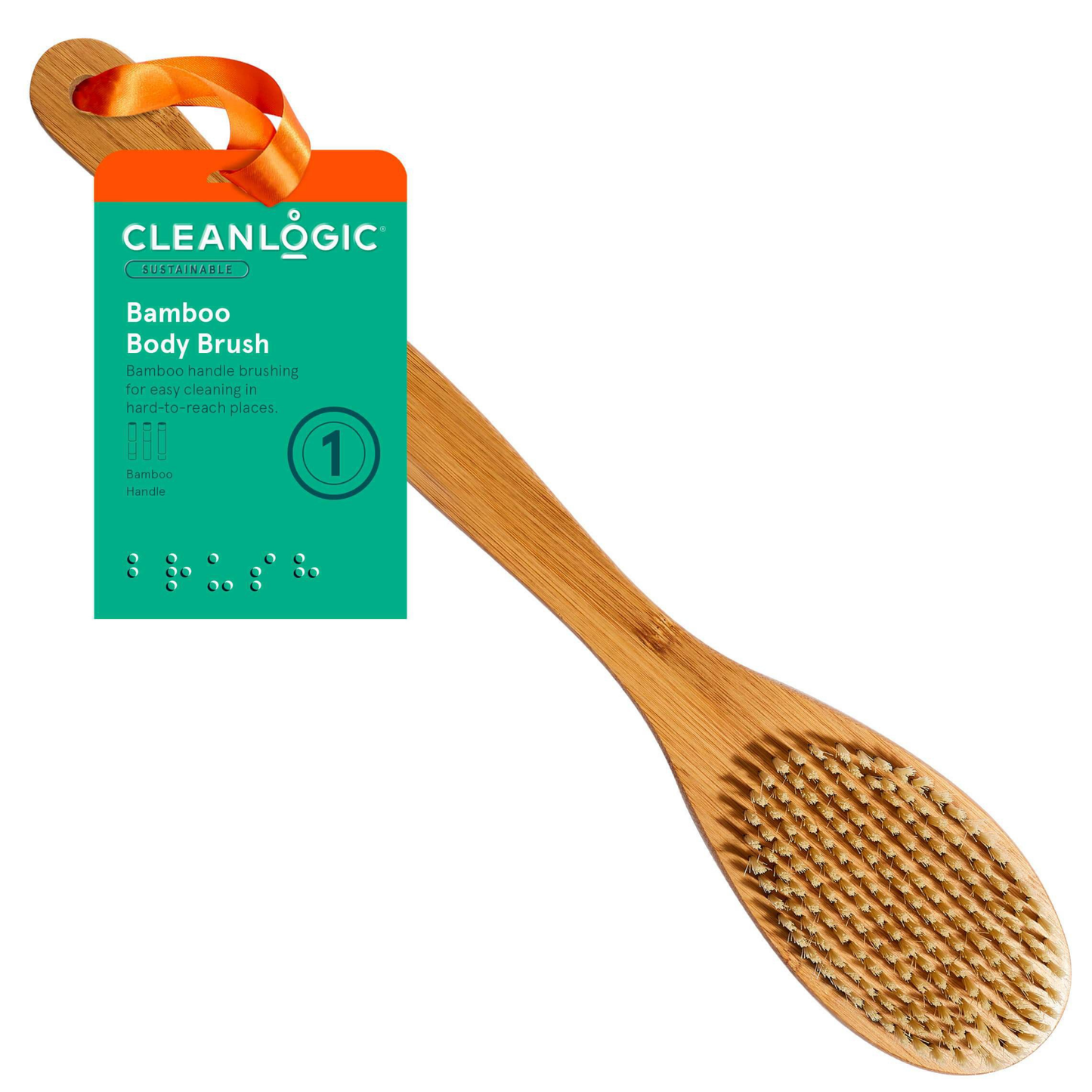 Cleanlogic - Sustainable Bamboo Brush