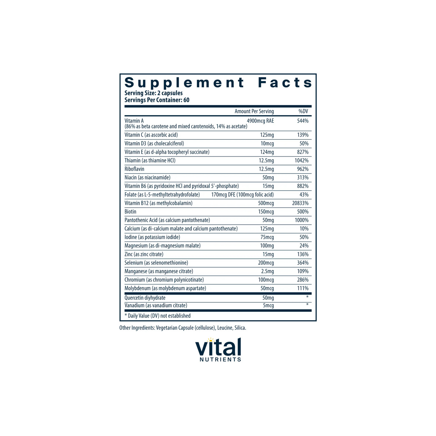 Multi-Nutrients 5 No Boron, Copper Or Iron