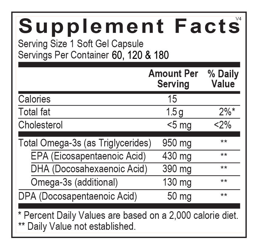 Orthomega 820 Fish Oil