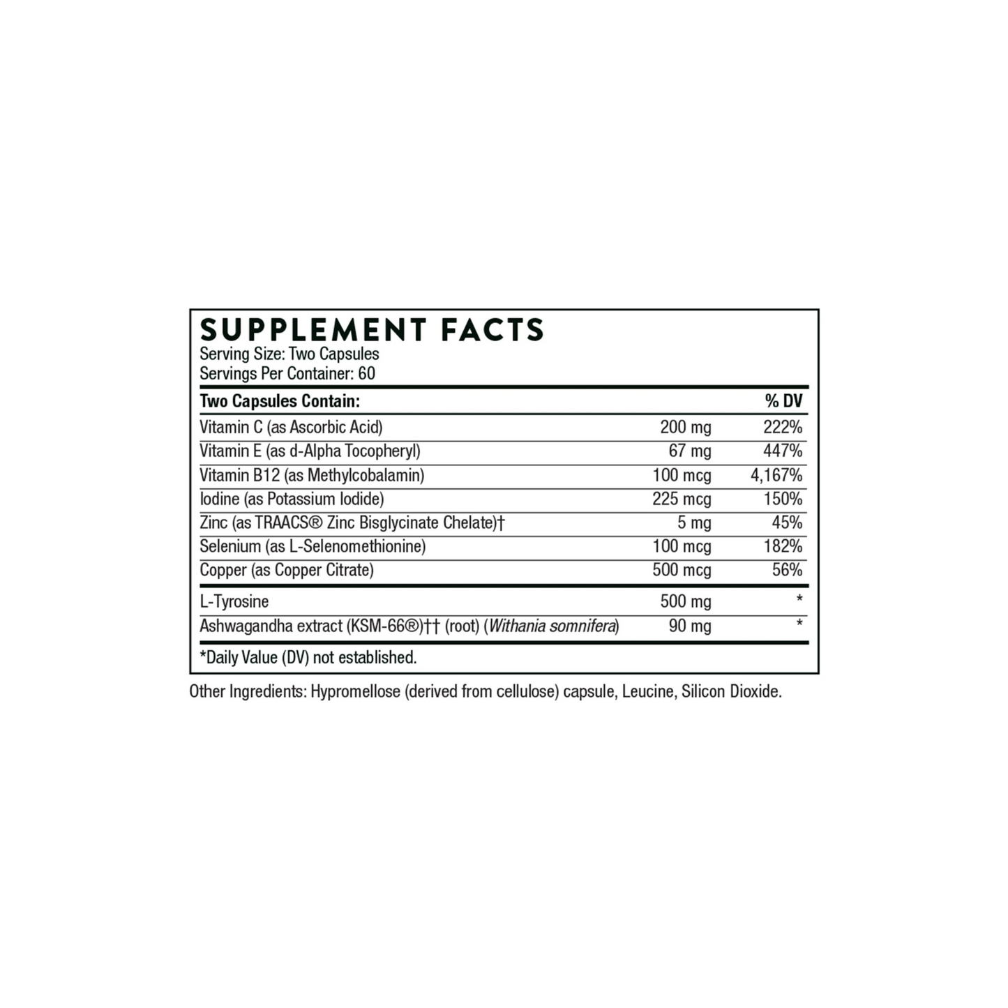 Thyrocsin (Thyroid Cofactors)