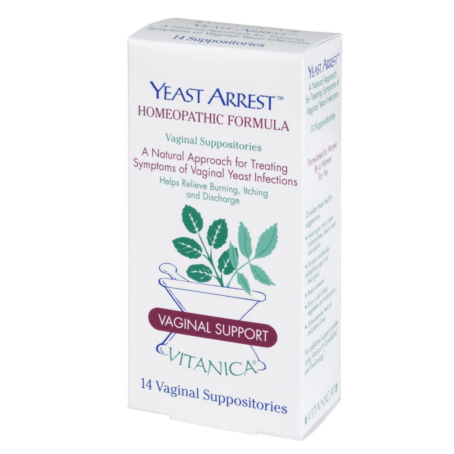 Yeast Arrest Suppository