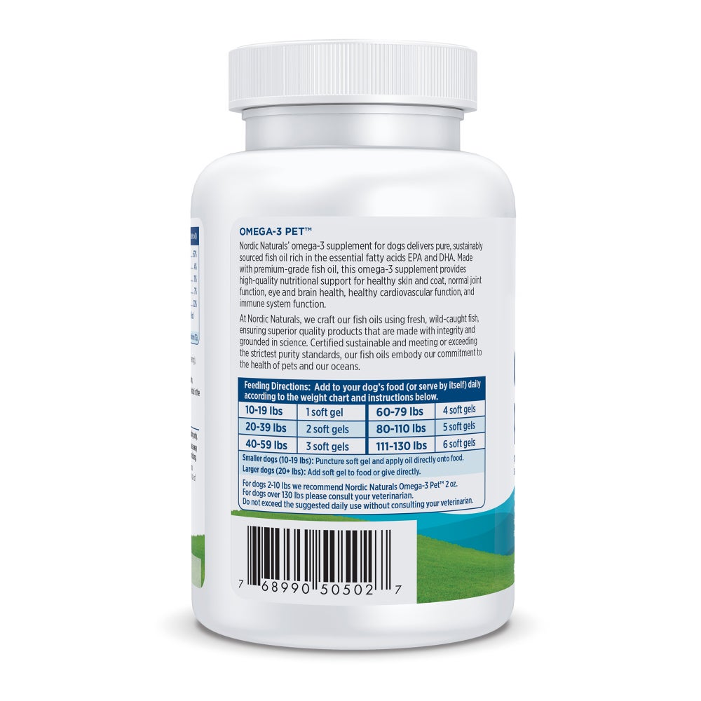 Omega-3 Pet Softgels
