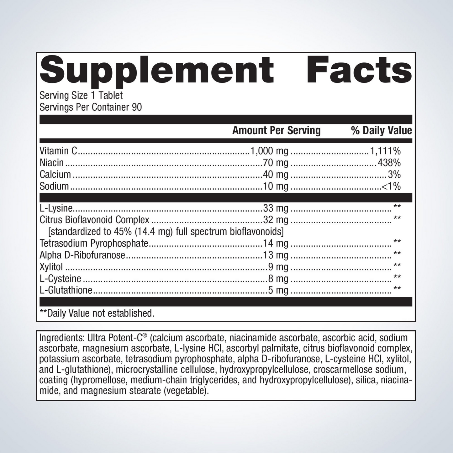 Ultra Potent-C 1000