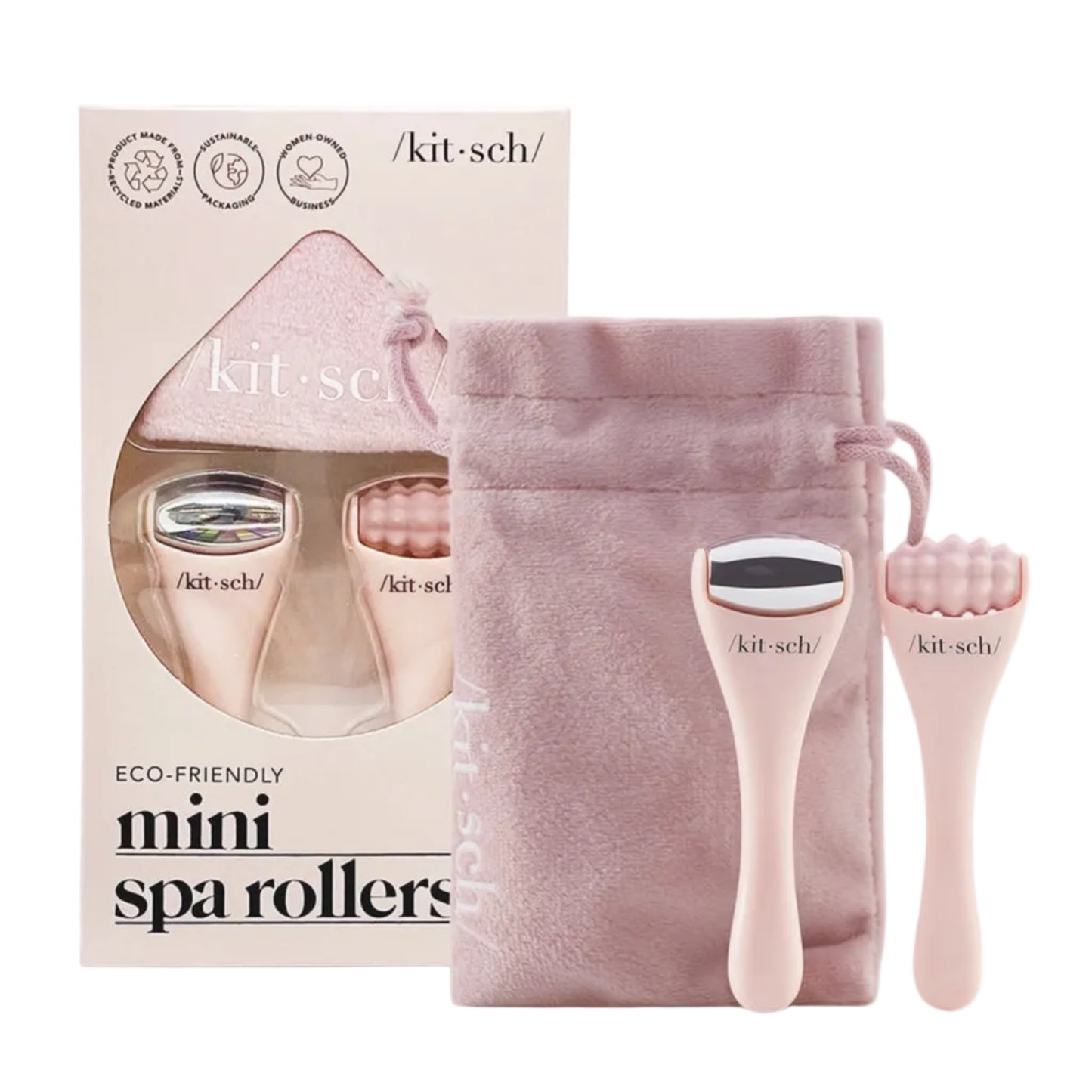Mini Spa Rollers 2pc Set