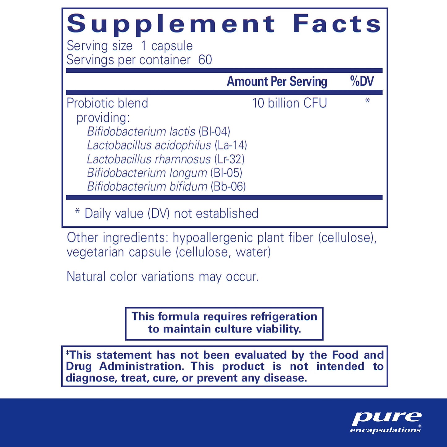 Probiotic-5 (Dairy-Free)