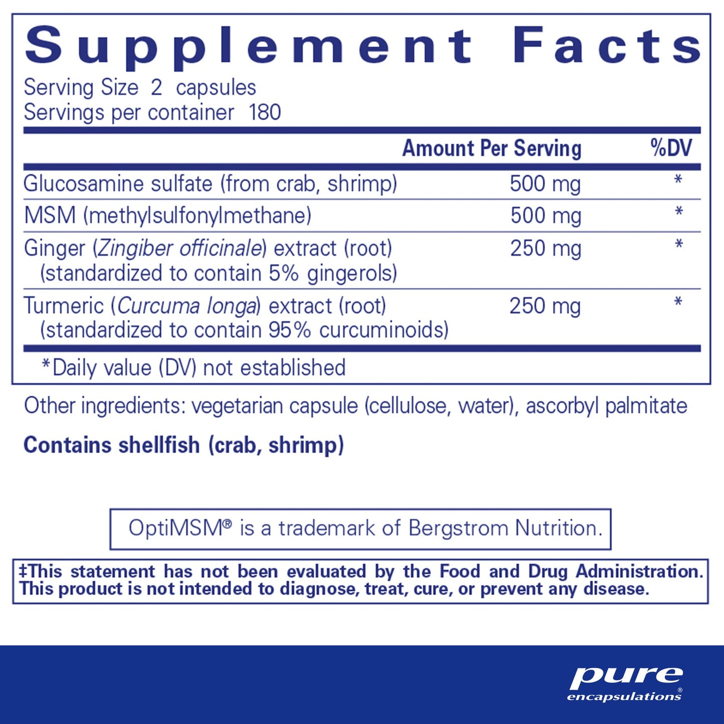 Glucosamine MSM
