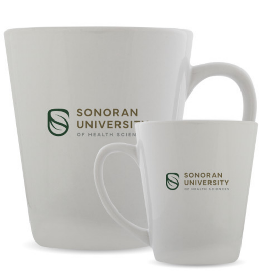 Full Color Latte Mug 12oz 'Sonoran Logo'