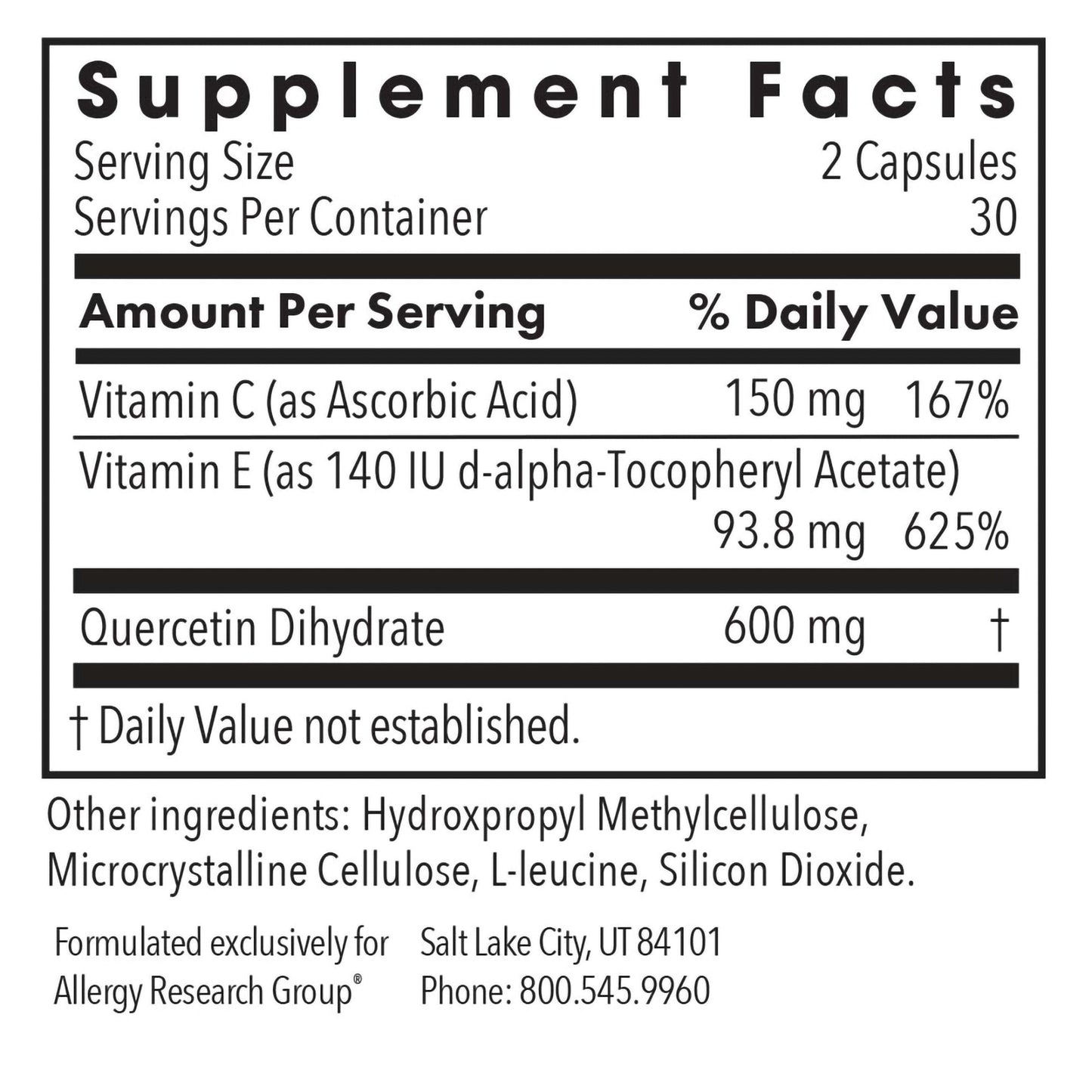 Quercetin 300mg