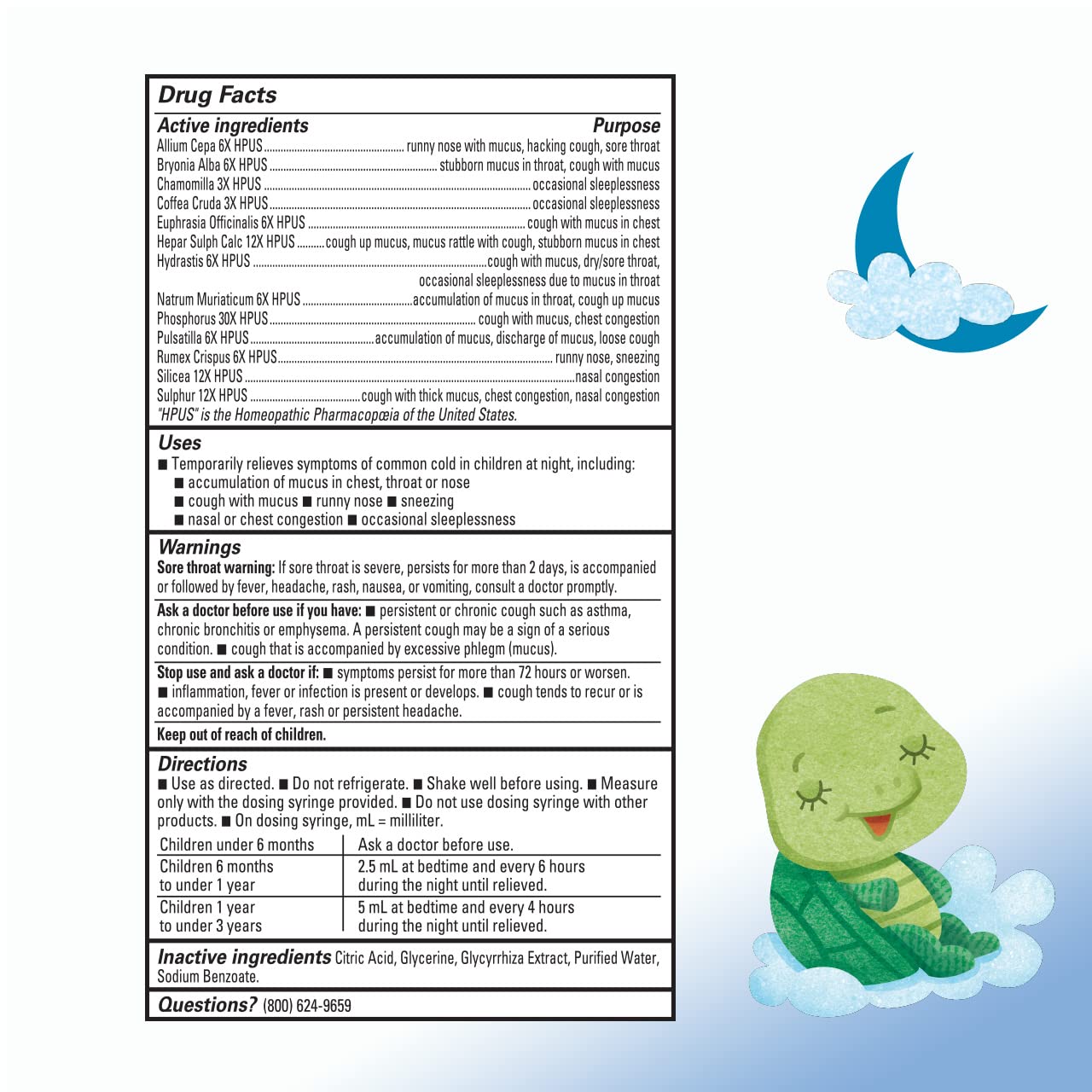 Baby Mucus + Cold Relief Nighttime