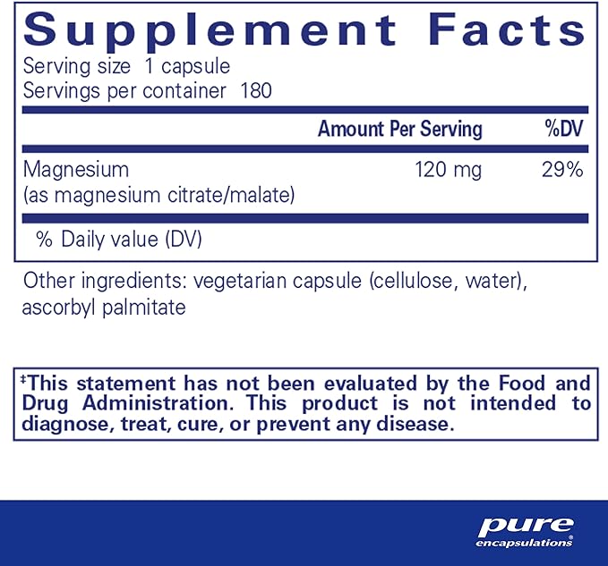 Magnesium (citrate/malate)